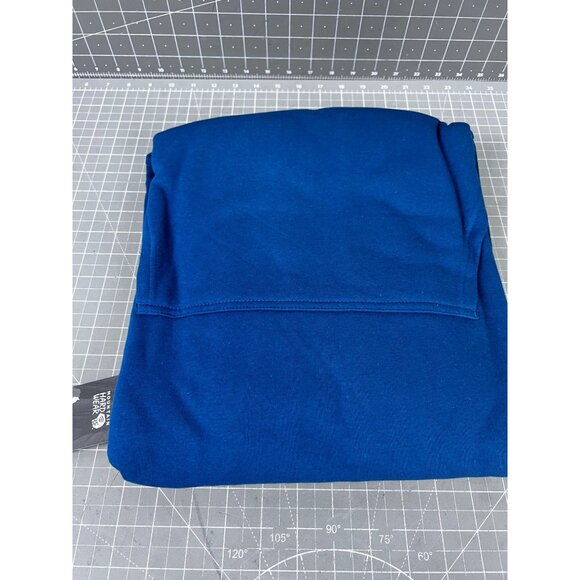 Mountain Hardwear Men’s Mighty Five Pullover Hoody Caspian XL Blue Cotton Blend - Picture 5 of 9